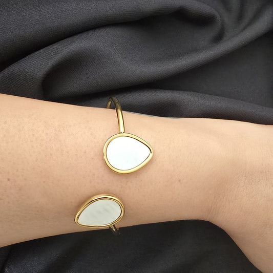 Bracelet Jonc "Perla" - Eclat de Perle