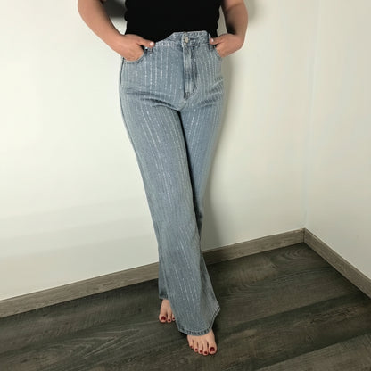 Jean "Starlight" – Le Denim de Prestige à Cristaux