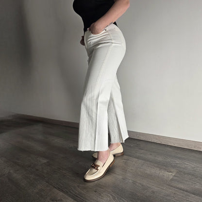 "Diamant Etoilé" Wide-Leg Jean - Edition Limitée en Denim Pur