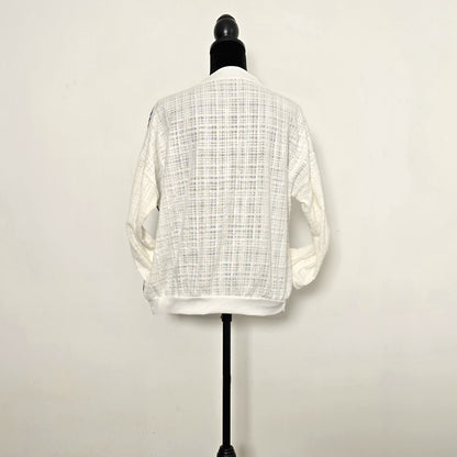 Veste d'Exception "Elena" – Haute Couture Italienne & Pur Coton