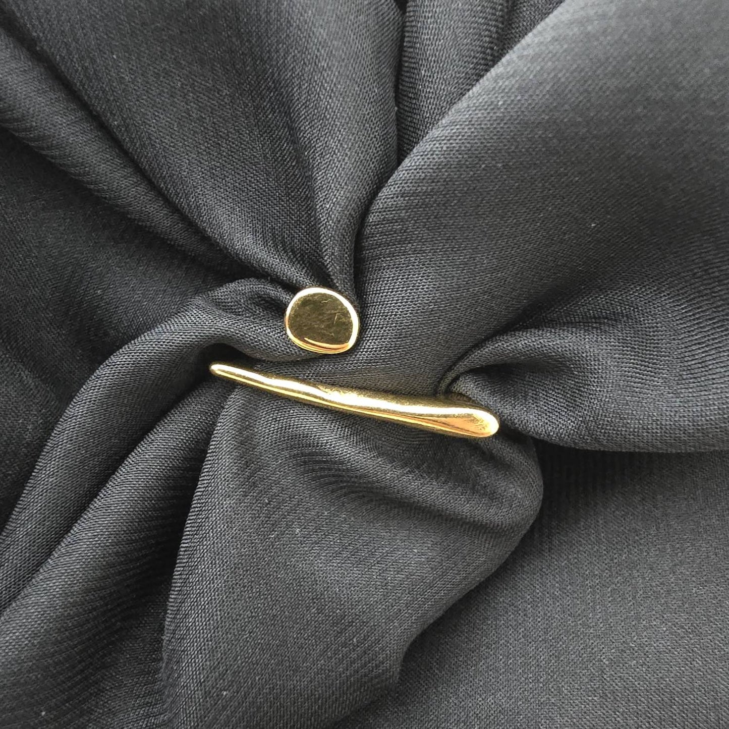 Bague Ouverte à L'avant Motif Clou