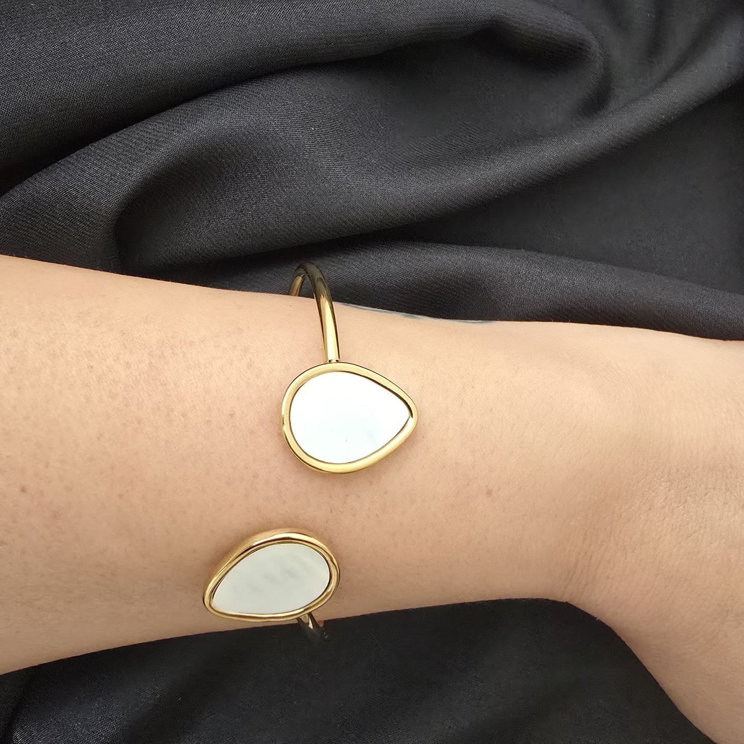 Bracelet Jonc "Perla" - Eclat de Perle